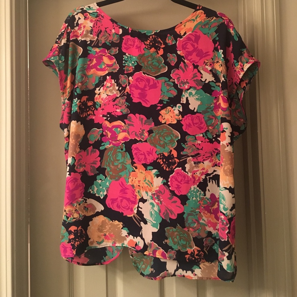 Floral Print Top