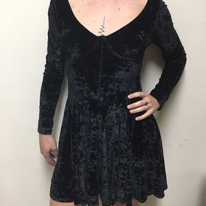 Contempo Casuals Velvet dress