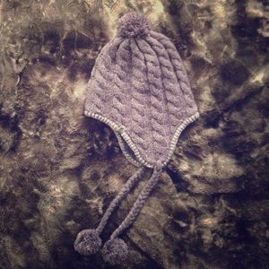 North face knit Pom hat