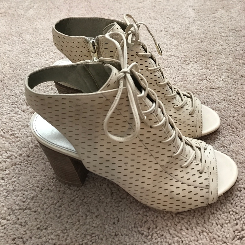 Sam Edelman open toe booties
