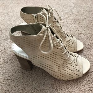 Sam Edelman open toe booties