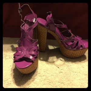 Jessica Simpson Purple Pump Sandals