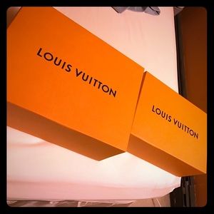 Louis vuitton shoe boxes