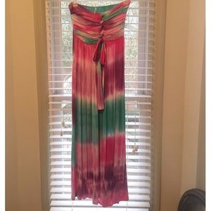 Tie Dye Maxi Dress