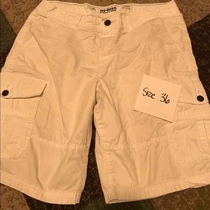 Men's white shorts