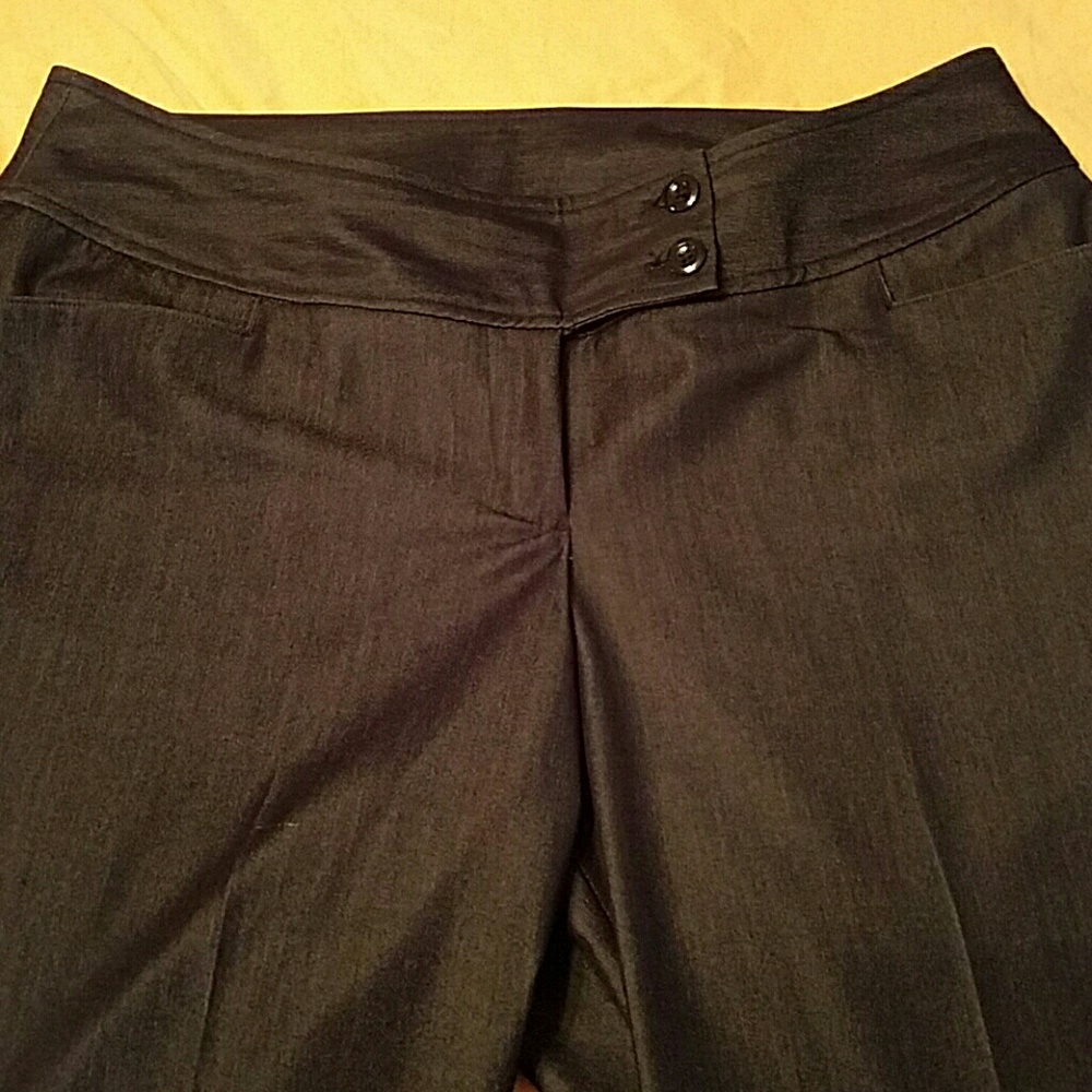 NWOT Dark Charcoal Slacks