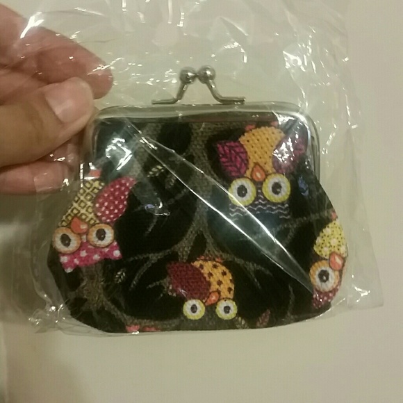 *sold* Owl Coin Purse - Picture 3 of 4