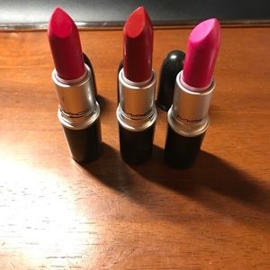 MAC lipsticks