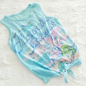 Aeropostale Hawaii Tie Tank