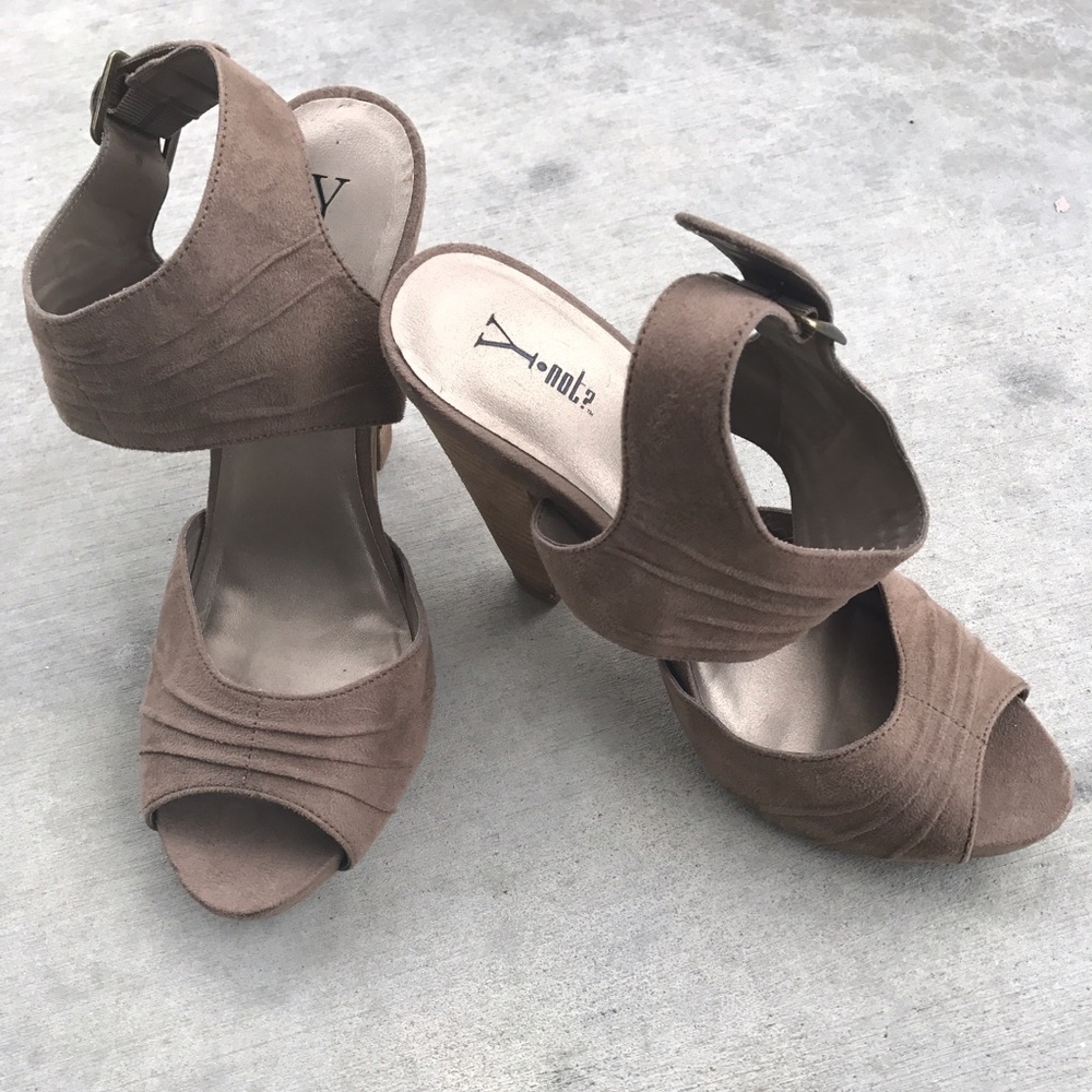 Suede Heels