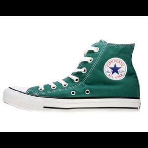Teal Chuck Taylor Converse - Size 9