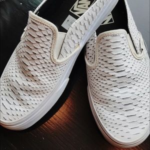 Vans Snakeskin Slides