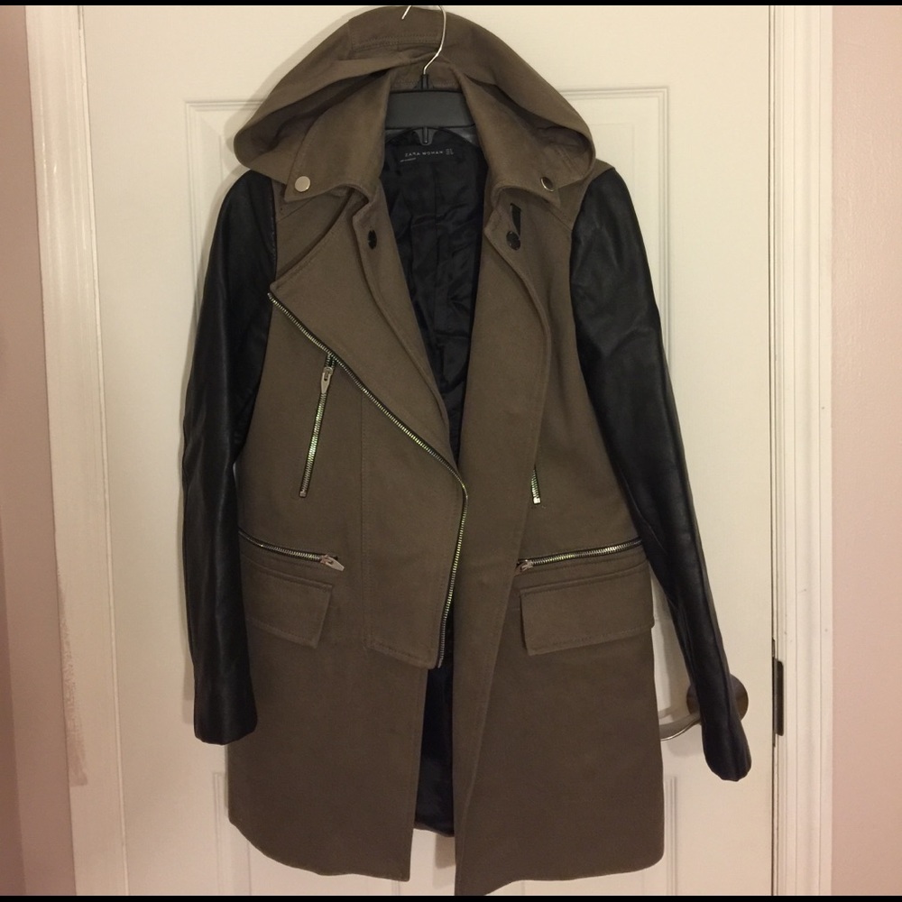 Zara mid length coat