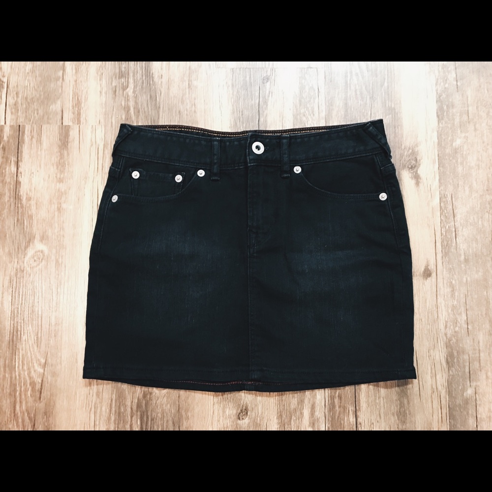 Denim Mini Skirt