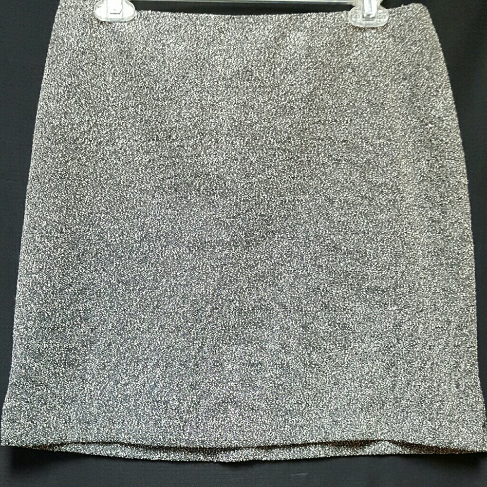MNNFRAME - SZ 11 Jounior-PENCIL SKIRT -GRAY/WHITE