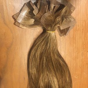 Human hair keratin tape extensions 40 pieces