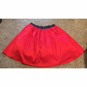 Torrid A-Line Midi Skirt, Red