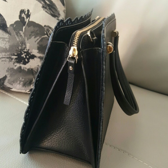 !!OFFERS!! New Kate Spade Lace Trim Satchel - Picture 2 of 4