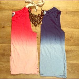 Old Navy 2 Pack Ombré Tank Tops