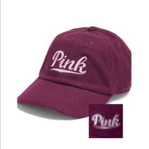 BNIP PINK VS black orchid wool baseball hat