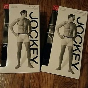 SOLD!!Jockey Mens (2)  3pack Low-rise Boxer Briefs