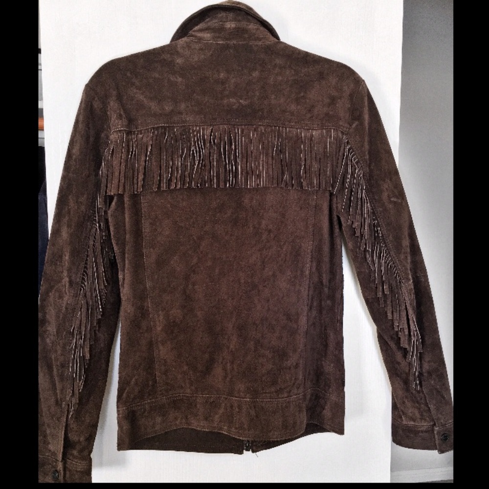 ❗️FINAL REDUCTION❗️NWOT Genuine Suede Brown Jacket
