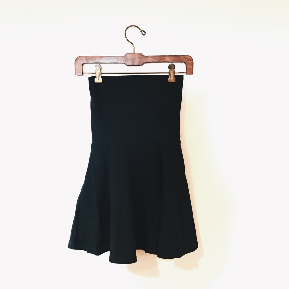 Cotton Spandex High Waisted Skirt