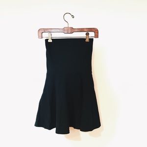 Cotton Spandex High Waisted Skirt