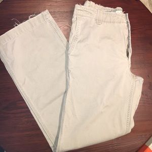 Men's GAP khakis loose boot fit