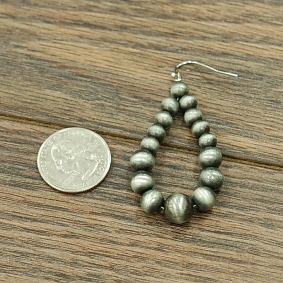 Back in Stock!Elongated Western Navajo Pearls - Picture 3 of 3