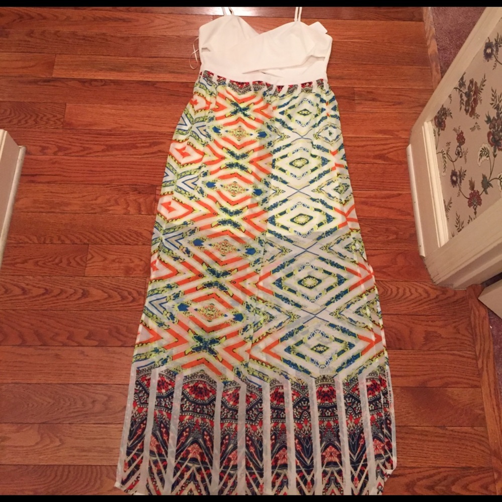 Cut Out Spaghetti Strap Maxi Dress