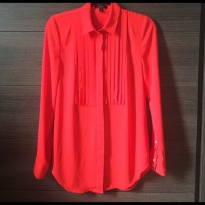 Beautiful J Crew Red Blouse