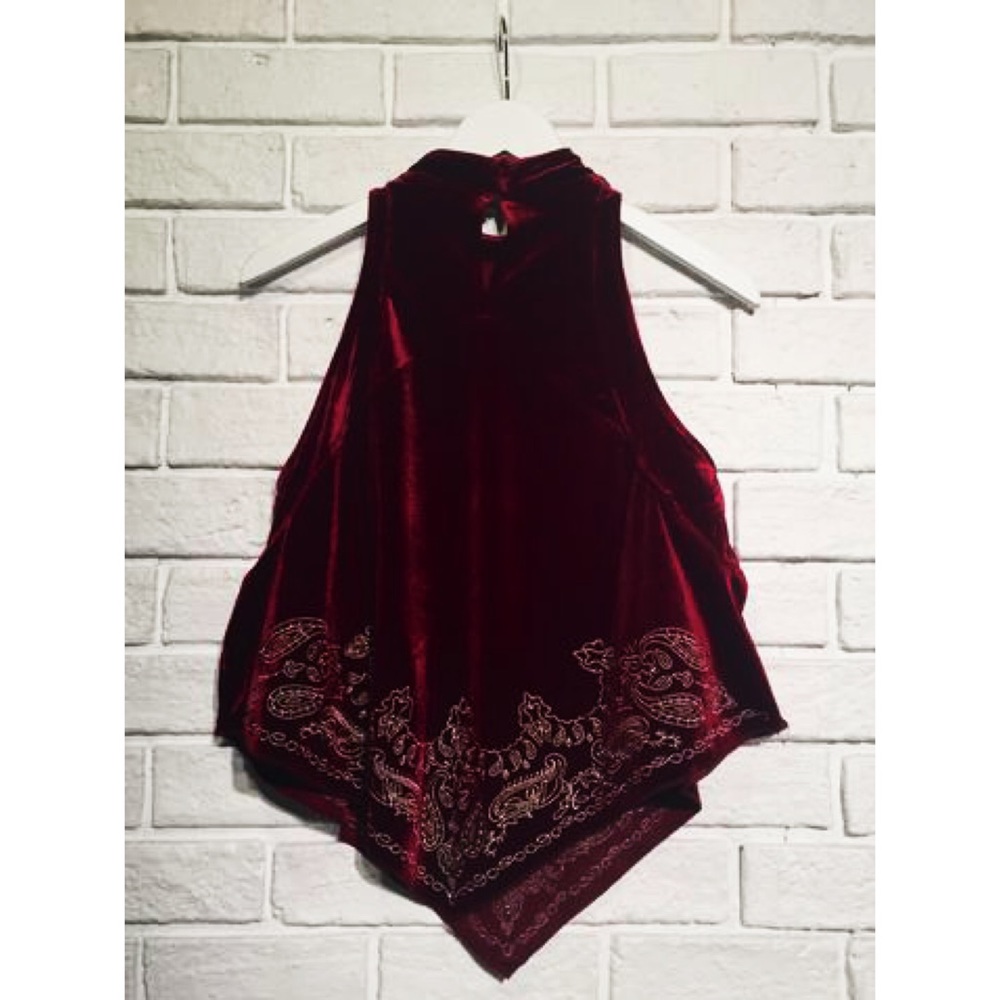 Free people velvet tank