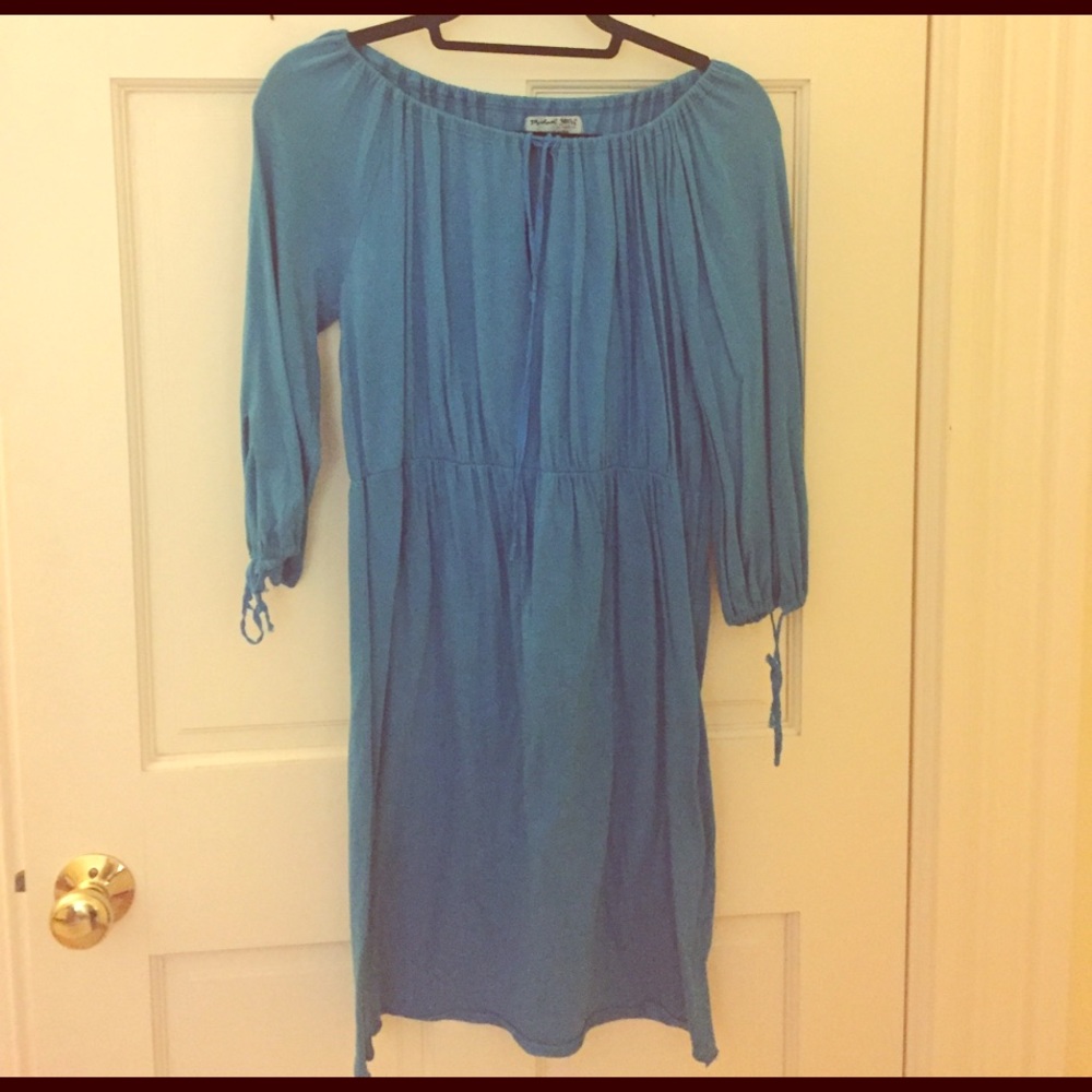 Michael Stars o/s fits all blue dress