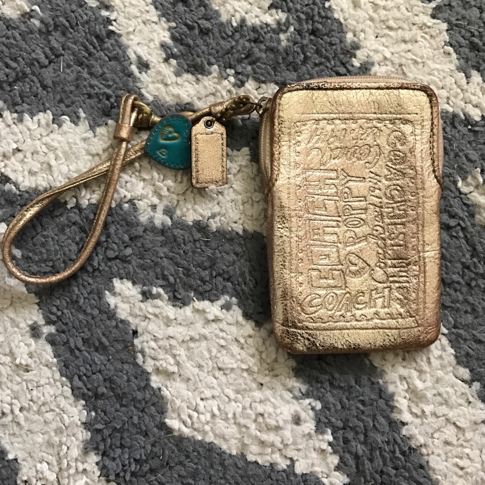 Coach wallet phone holder