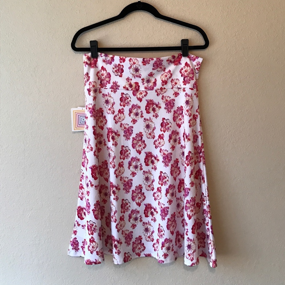 LuLaRoe Pink Floral Azure NWT