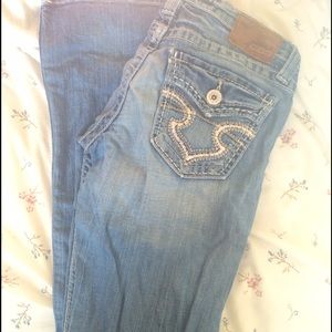 Big star sweet boot ultra low rise