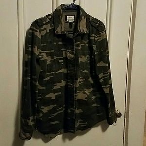 Camo Denim Jacket