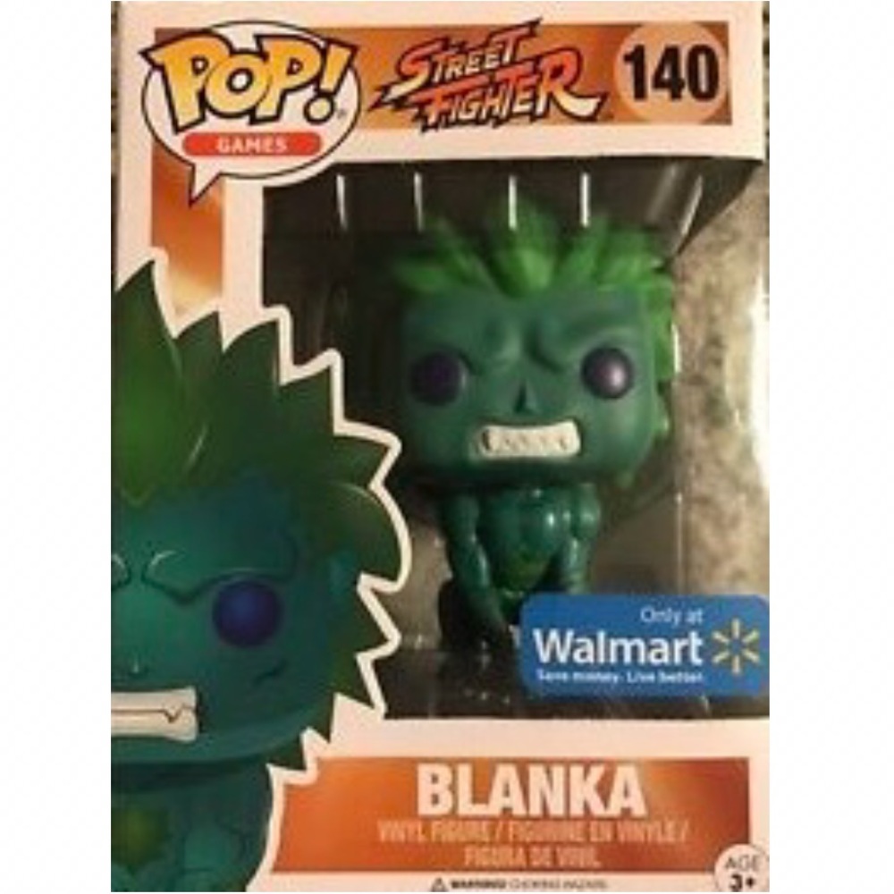 Street Fighter Blanka Funko Pop Walmart Exclusive