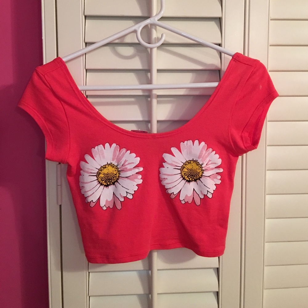Flower Crop Top