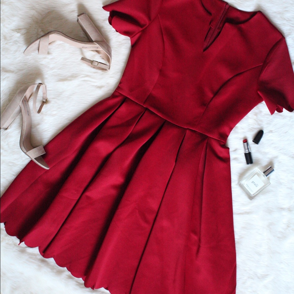 Fit and flare dress