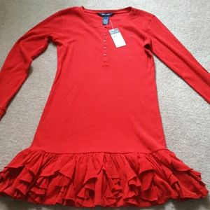 FINAL PRICE⤵*Ralph Lauren* Red Shirt Dress