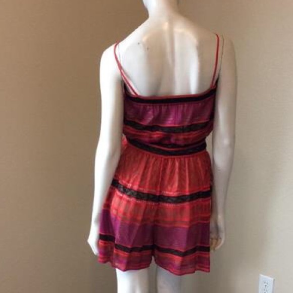 Missoni Multicolor Spaghetti Strap Romper