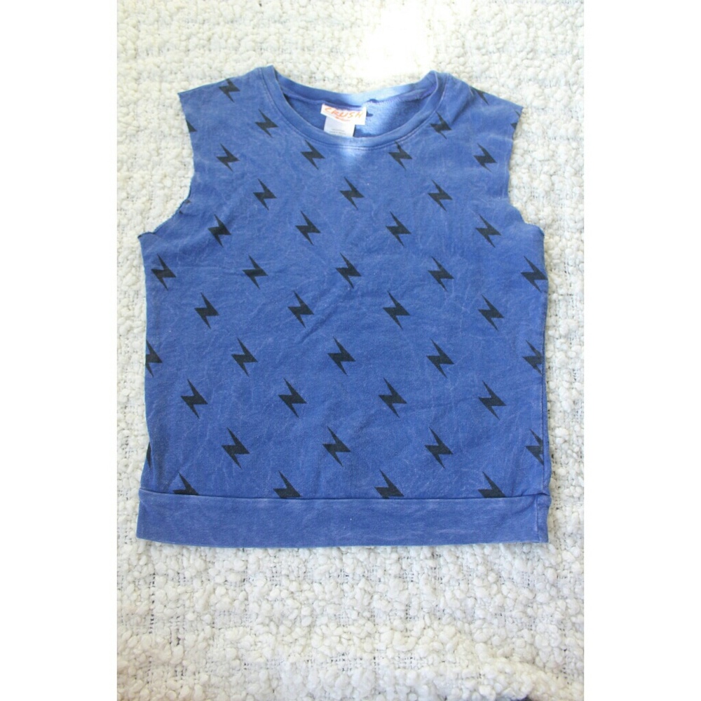 Cool Lightning Bolt Muscle Tee