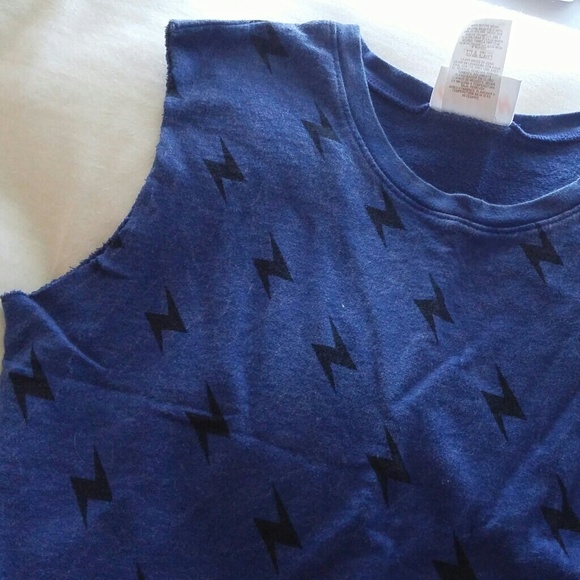 Cool Lightning Bolt Muscle Tee - Picture 5 of 6