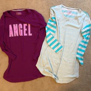VS Victoria's Secret PJ Sleep Shirts XS