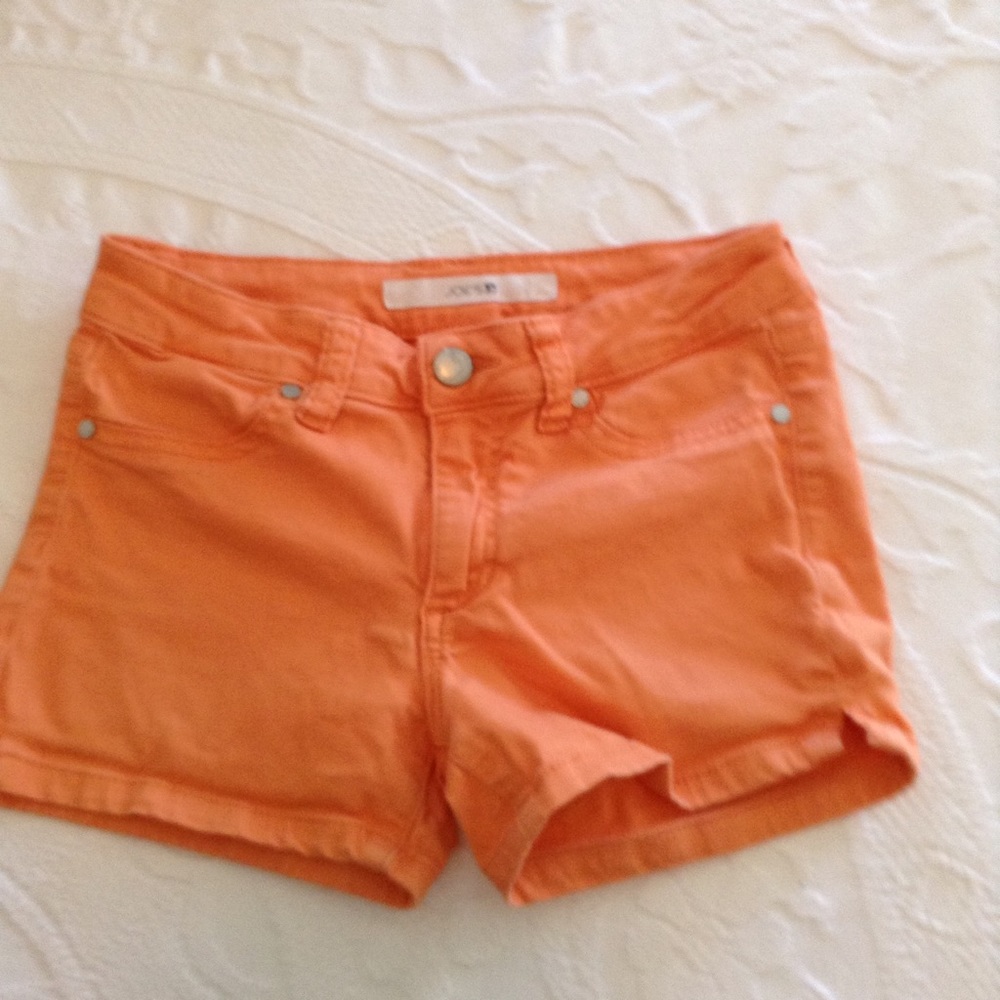 Girls orange sherbet shorts