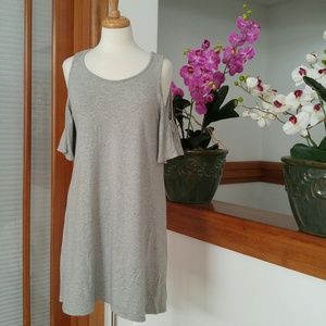Cold shoulder tunic top/dress