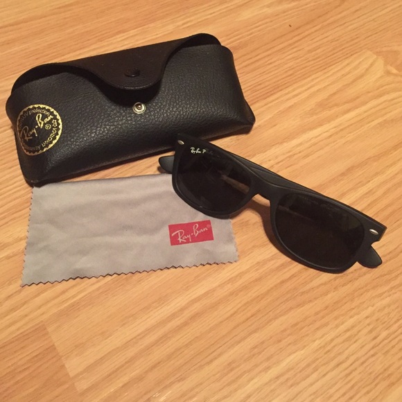 Other - Ray ban polarized sunglasses, new wayfarer