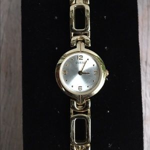 Guess Women's Gold Link Watch